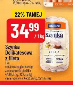 Polomarket Szynka Delikatesowa z Fileta Tarczyński oferta