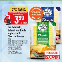 Polomarket Ser Edamski w plastrach Mleczna Polana oferta