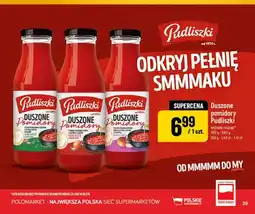Polomarket Duszone pomidory o smaku prażonego czosnku z oliwą z oliwek i ziołami Pudliszki oferta