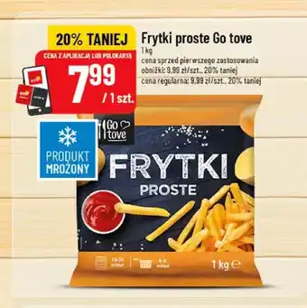Polomarket Frytki proste Go tove oferta
