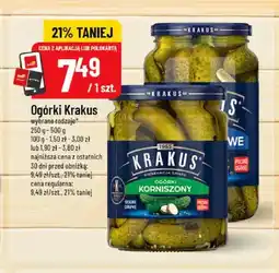 Polomarket Ogórki korniszony Krakus oferta