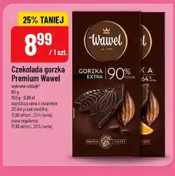 Polomarket Czekolada gorzka Wawel Extra 90% oferta