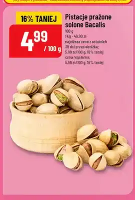 Polomarket Pistacje prażone solone Bacalis oferta
