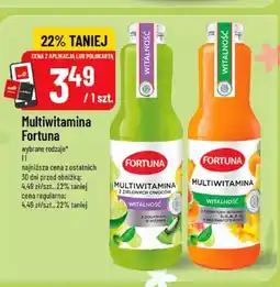 Polomarket Napój Multiwitamina Fortuna z czerwonych owoców oferta