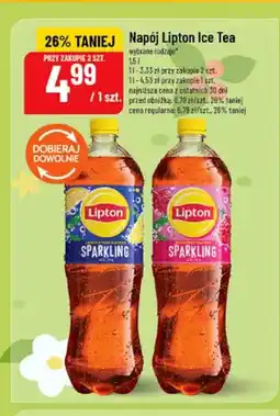 Polomarket Napój Lipton Ice Tea Lemon & Yuzu Sparkling oferta