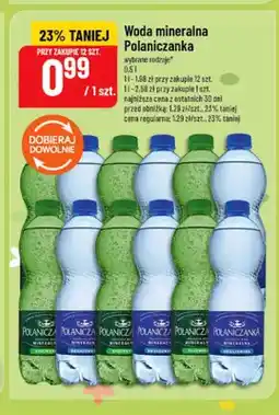 Polomarket Woda mineralna Polaniczanka gazowana oferta
