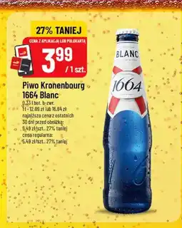 Polomarket Piwo Kronenbourg 1664 Blanc oferta