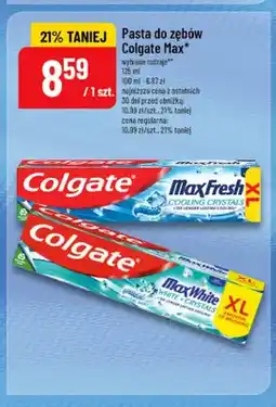 Polomarket Pasta do zębów Colgate Max Fresh oferta