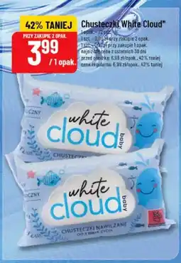 Polomarket Chusteczki nawilżane dla niemowląt White Cloud Baby oferta