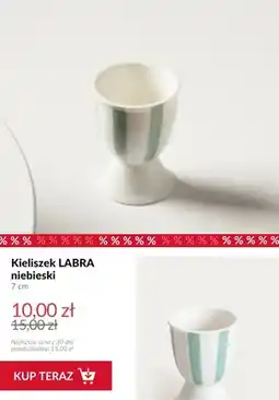 Homla Kieliszek LABRA niebieski 7 cm oferta