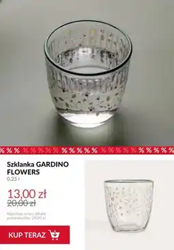 Homla Szklanka Gardino Flowers oferta