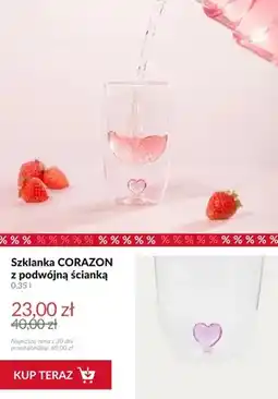 Homla Szklanka CORAZON z podwójną ścianką oferta