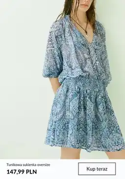 H&M Sukienka tunikowa oversize oferta