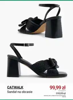 Deichmann Sandał na obcasie Catwalk oferta