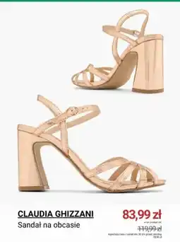 Deichmann Sandał na obcasie Claudia Ghizzani oferta