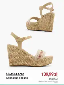 Deichmann Sandał na obcasie Graceland oferta