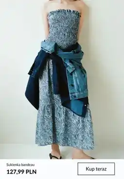 H&M Sukienka bandeau oferta