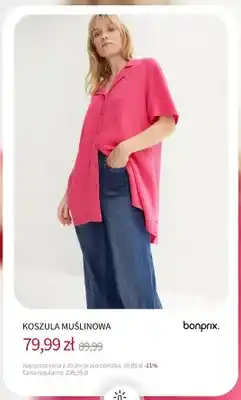 BonPrix Koszula muślinowa Bonprix oferta