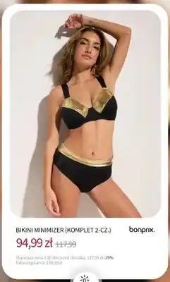 BonPrix Bikini minimizer komplet 2-częściowy Bonprix oferta