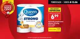 Biedronka Ręczniki papierowe Queen Strong, 2=4 rolki oferta