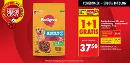 Biedronka Sucha karma dla psa z wołowiną i warzywami Pedigree oferta