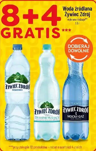 Polomarket Woda źródlana Żywiec Zdrój oferta