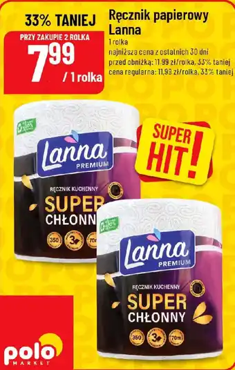 Polomarket Ręcznik papierowy Lanna oferta