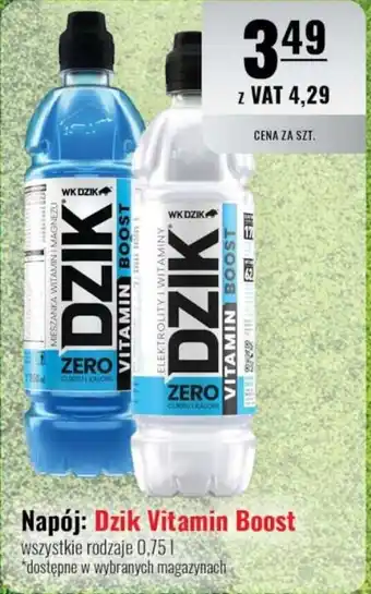 Napój: Dzik Vitamin Boost