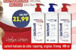 Hale Banacha Lactovit balsamy do ciała: repairing, original, firming oferta