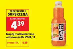 Biedronka Napój multiwitamina odporność Dr Witt oferta