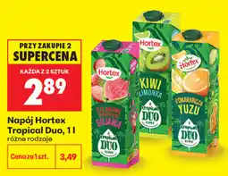 Biedronka Napój Hortex Tropical Duo oferta