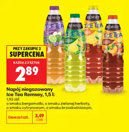 Biedronka Napój niegazowany Ice Tea Remsey oferta