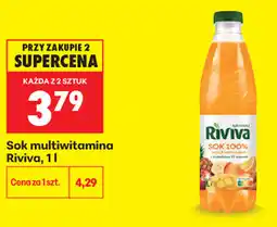 Biedronka Sok multiwitamina Riviva oferta