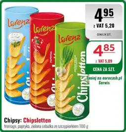 Eurocash Lorenz Chipsy Chipsletten oferta