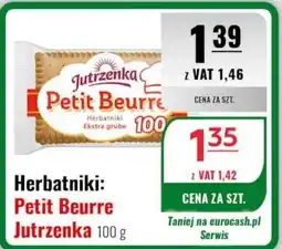 Eurocash Jutrzenka Herbatniki Petit Beurre oferta