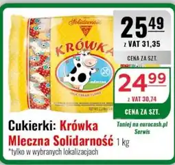 Eurocash Solidarność Krówka Mleczna Cukierki oferta