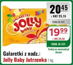 Eurocash Jutrzenka Jolly Baby Galaretki z nadzieniem oferta