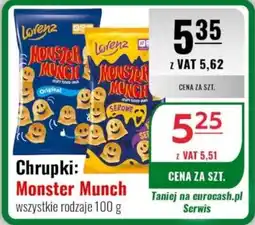Eurocash Lorenz Monster Munch Chrupki oferta