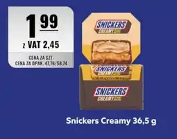 Eurocash Snickers Creamy oferta