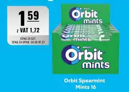 Eurocash Orbit Spearmint Mints 16 oferta