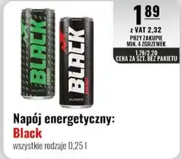 Eurocash Black Napój energetyczny oferta