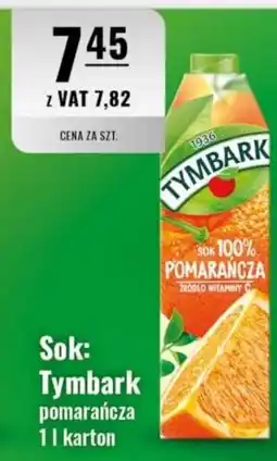 Eurocash Tymbark Sok pomarańcza oferta