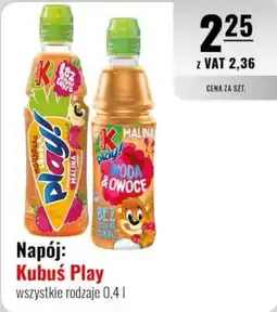 Eurocash Kubuś Play Napój oferta