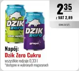 Eurocash Dzik Zero Cukru Napój oferta
