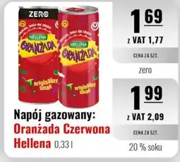 Eurocash Hellena Oranżada Czerwona Napój gazowany oferta