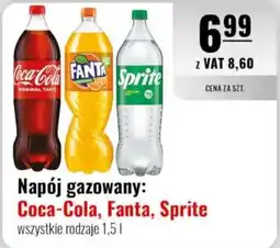 Eurocash Coca-Cola, Fanta, Sprite Napój gazowany oferta