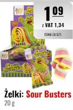 Eurocash Sour Busters Żelki oferta