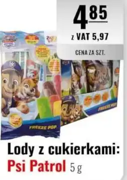 Eurocash Psi Patrol Lody z cukierkami oferta