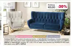 Agata Meble Sofa Impresti Kelso II oferta