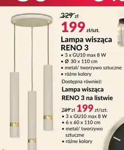 Agata Meble Lampa wisząca RENO 3 oferta